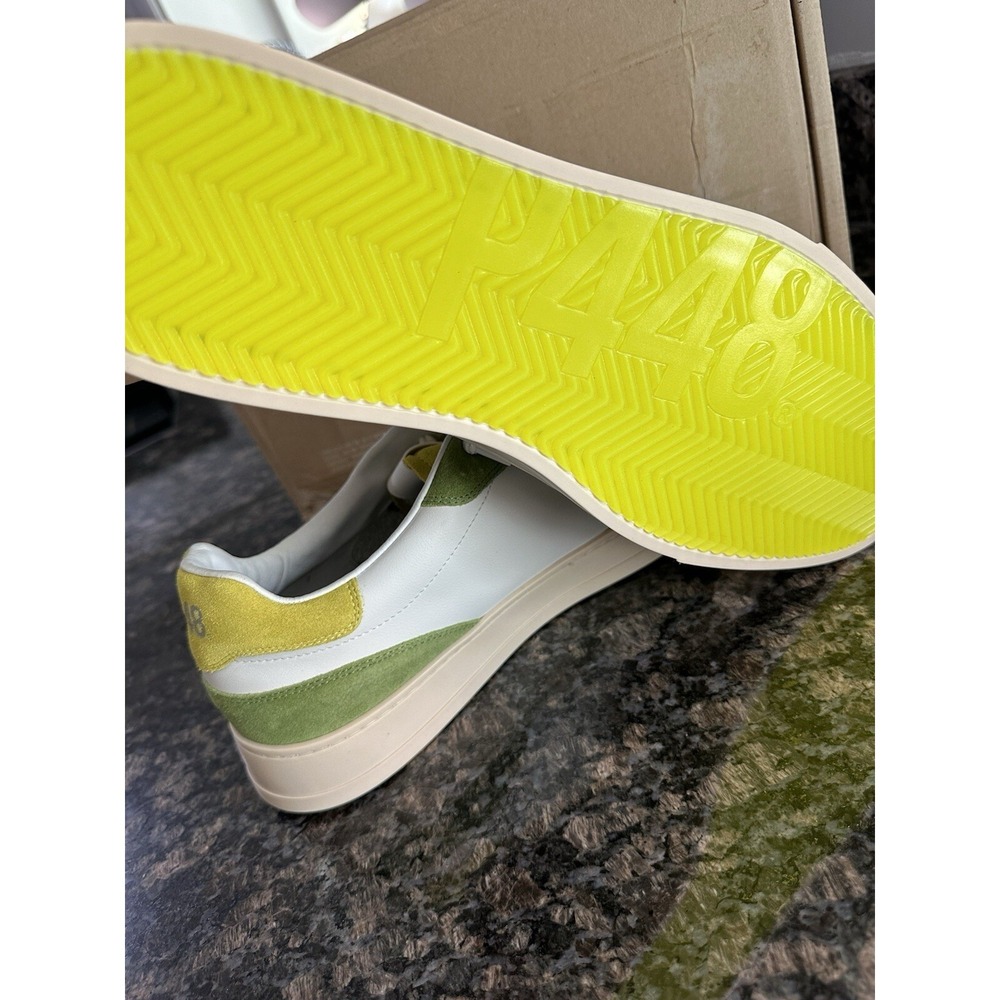 P448 Bali Way Sneakers EU 47, Men's 13-13.5. NWB Retail $325 Italy Made Leather - Picture 9 of 16